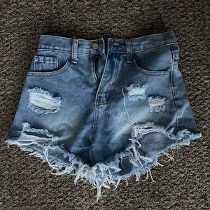 SHEIN jeans shorts